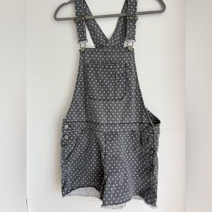 American Eagle Polka Dot Overalls
